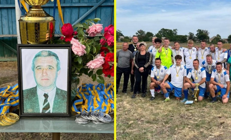 Дівичківський "Дніпро" виграв футбольний турнір пам'яті Бориса Сонька на Переяславщині