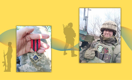 Все молоде життя провів на війні: Валерій Сальник з Меденич отримав відзнаку "Золотий хрест"