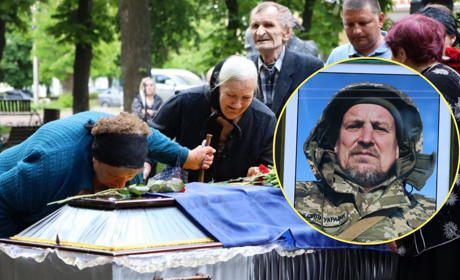 У Глухові попрощалися з воїном-добровольцем Олегом Тищенком, який загинув на Харківщині