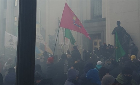Ситуація у Києві була напруженою. Між підприємцями та правоохоронцями відбулися сутички