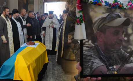 На Переяславщині попрощалися з Олександром Мисаном: воїн загинув на Донеччині ще у вересні