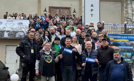 Новокаховчани в Одесі відзначили річницю утворення Херсонської області