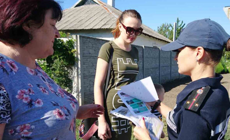 Рятувальники пояснили покровчанам, як не допустити пожежі