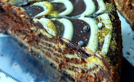 Готуємо сьогодні: смачний шоколадний сирник з нотками апельсину