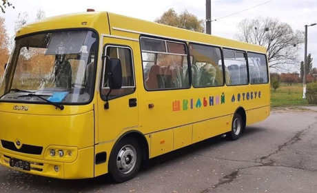 Дівичківська громада придбала для учнів Стовп’язької гімназії шкільний автобус за 2,4 млн гривень