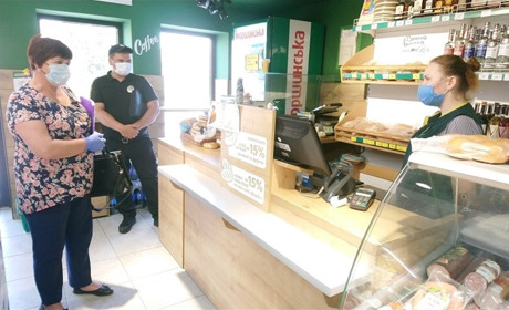 На Володимиреччині перевіряли дотримання карантинних заходів закладами торгівлі