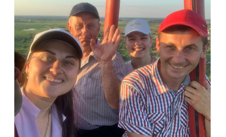 У Переяславі відбувся фестиваль повітроплавання. Хто з містян і гостей підіймався в небо