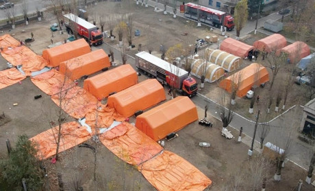 Шпиталь у Каховці згорнули