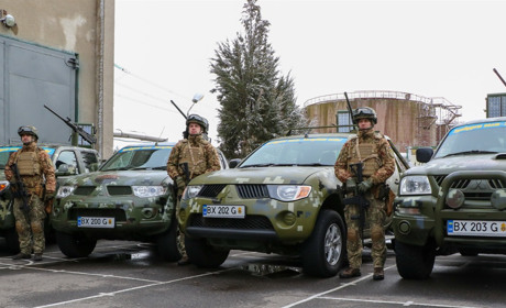 На Хмельницькій АЕС вітали нацгвардійців, які охороняють енергетичний об'єкт