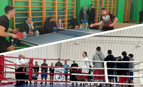 В Берестині бокусували на Кубку Незламних, а в Сахновщині відкрили першість з настільного тенісу