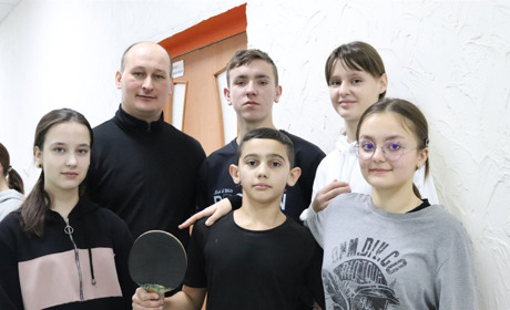 Команда Мартинівського ліцею – переможці «Першої ліги» з настільного тенісу у Жмеринській громаді