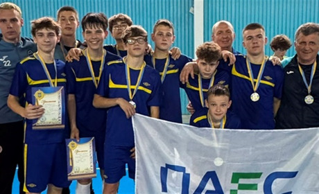 Південноукраїнські спортсмени віцечемпіони області з футзалу