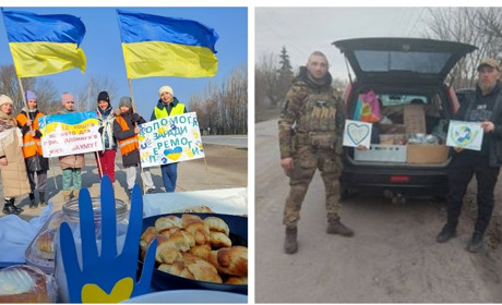 Волонтери з села Сьомаки придбали авто для прикордонників Луганська, які боронять Бахмут