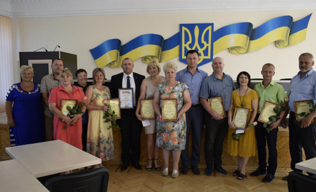 У Жмеринці державних службовців привітали з професійним святом