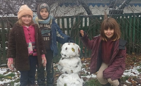 Перший сніг у Петропавлівщині