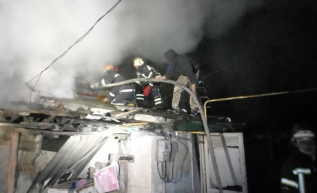 У Біляївці хлопці з Самооборони під час патрулювання виявили пожежу і допомогли її ліквідувати