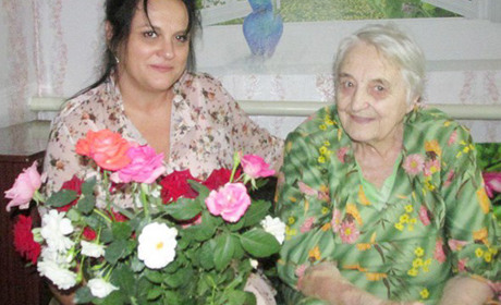 Учасницю бойових дій привітали з 90-річчям