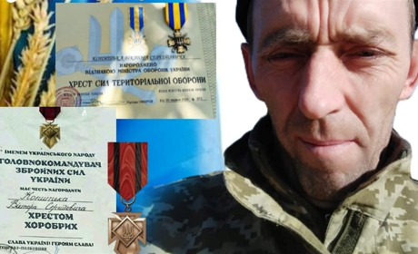 "Хрест хоробрих" отримав Віктор Копитько - це вже друга нагорода Захисника