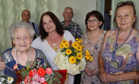 95-річний ювілей відзначила южноукраїнка Марія Ісаківна Алтин-Пара