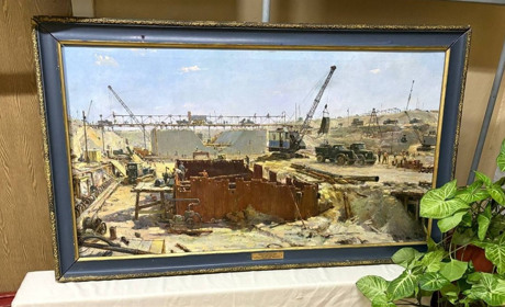 У Новій Каховці колаборанти відкрили виставку з картинами місцевих художників