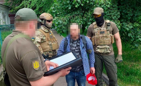 СБУ затримала у Черкасах жителя Херсонщини, який коригував ворожі обстріли по місту