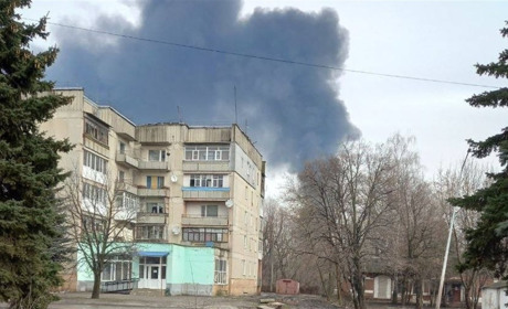 На окупованій Луганщині заявили про черговий приліт з боку ЗСУ. Повідомляють про жертви
