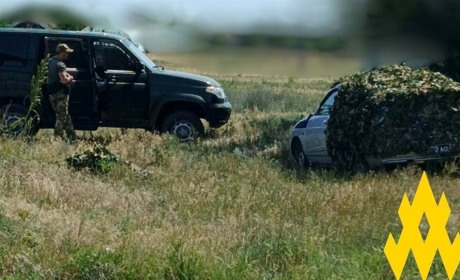 Ексвагнерівець спалив на ТОТ Херсонщини армійський автомобіль окупантів