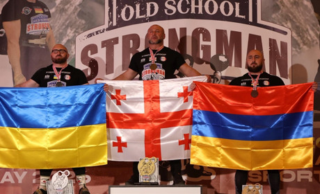 Газаєв виборов срібло і встановив світовий рекорд на чемпіонаті Європи з богатирського багатоборства