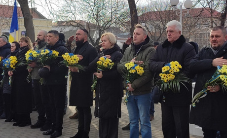 Ізмаїльчани вшанували пам'ять Героїв Небесної сотні