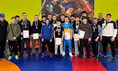 Жмеринські борці – переможці чемпіонату Вінницької області з греко-римської боротьби