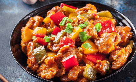Рецепт дня: курка з овочами в кисло-солодкому соусі