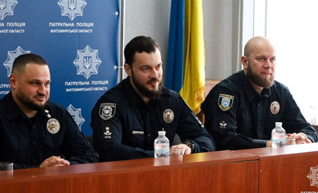 В патрульній поліції Житомирської області новий керівник