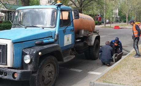 Ремонт водопровода "Водоканал" выполняет собственными силами
