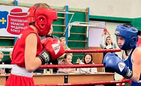 Гадячани взяли участь у боксерському турнірі, присвяченому пам’яті загиблих війскових Миргородщини