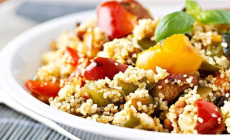 Рецепт дня: кускус із запеченими овочами