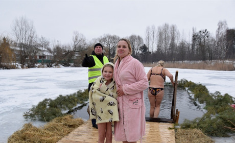 Як у Жмеринці святкували Водохреща-2022: фото і відео