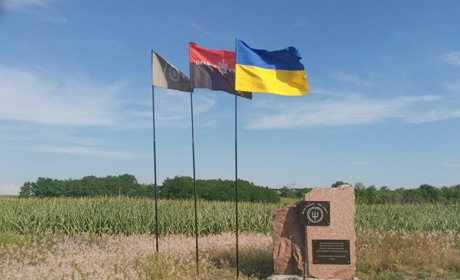 На "Гайдамацькій Січі" у Цибулево підняли прапори, що говорять мовою історії: що відомо