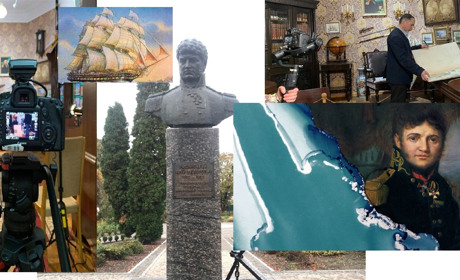 На каналі "2+2" вийшла телепередача про навколосвітнього мореплавця ніжинця Юрія Лисянського