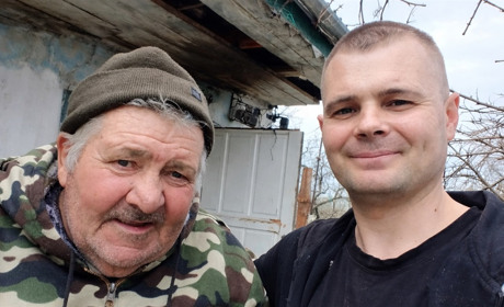 Почув крик про допомогу: у Біляївці чоловік врятував пару пенсіонерів від пожежі в будинку