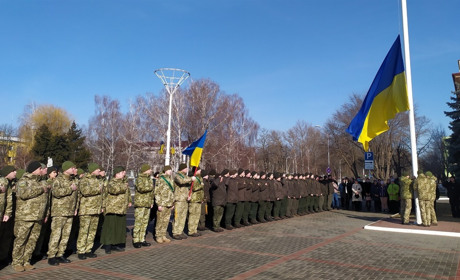 Вместе со всей Украиной: Измаил впервые отмечает День Единства (видео)