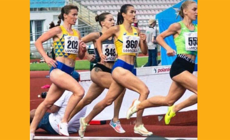 Представники Київщини вибороли нагороди на Кубку України з легкої атлетики. Серед них і ржищівчанка