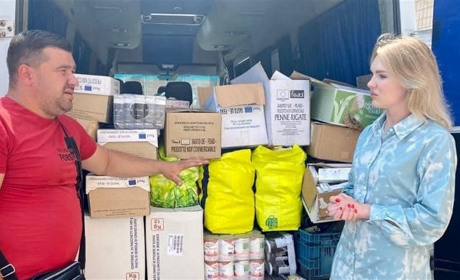 Із Черкаського району захисникам відправили гуманітарні вантажі