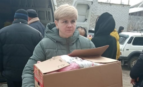 До Петропавлівки доставили чергову гуманітарну допомогу з Європи