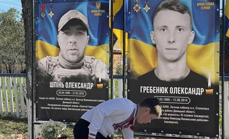 У Малоцвілянському старостинському окрузі відкрили Алею Слави на честь загиблих Захисників