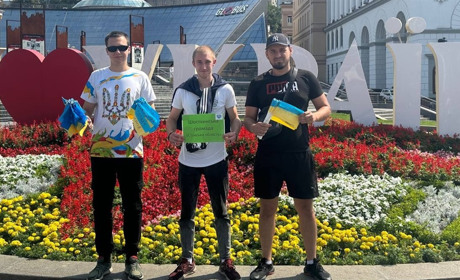 На Майдані шосткинці провели акцію вшанування пам’яті загиблих земляків захисників