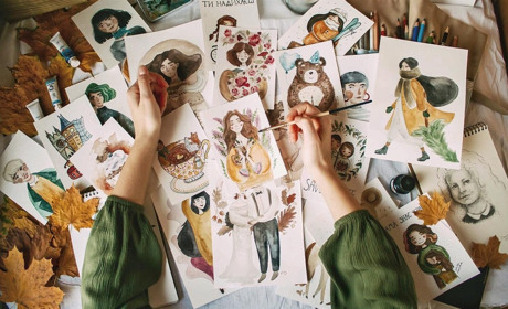 Ілюстраторка із Сарн Стелла Марчук: "Інколи я зустрічаю своїх персонажів у реальному житті"