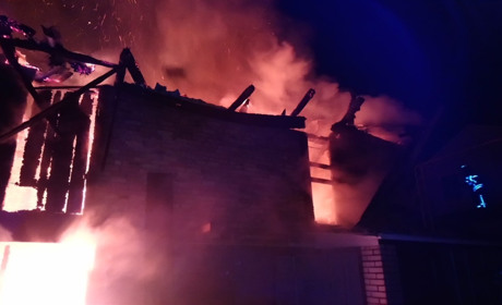 Знову пожежа в приватному секторі: цього разу у Кагарлику