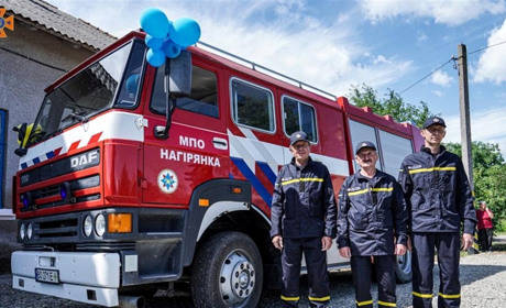 У Нагірянській громаді, що на Чортківщині, заступила на чергування місцева пожежна команда (+відео)