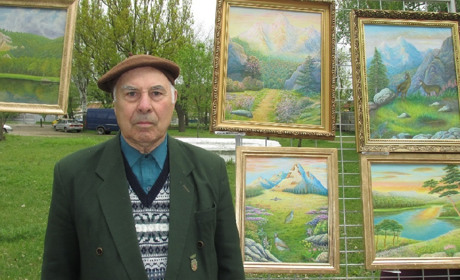 Выставка картин «мелитопольского Пиросмани» открылась в львовском Музее истории религии