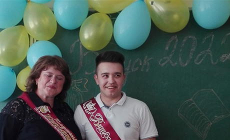 По 200 балів з двох предметів отримав випускник Лашківської школи Михайло Скорейко
